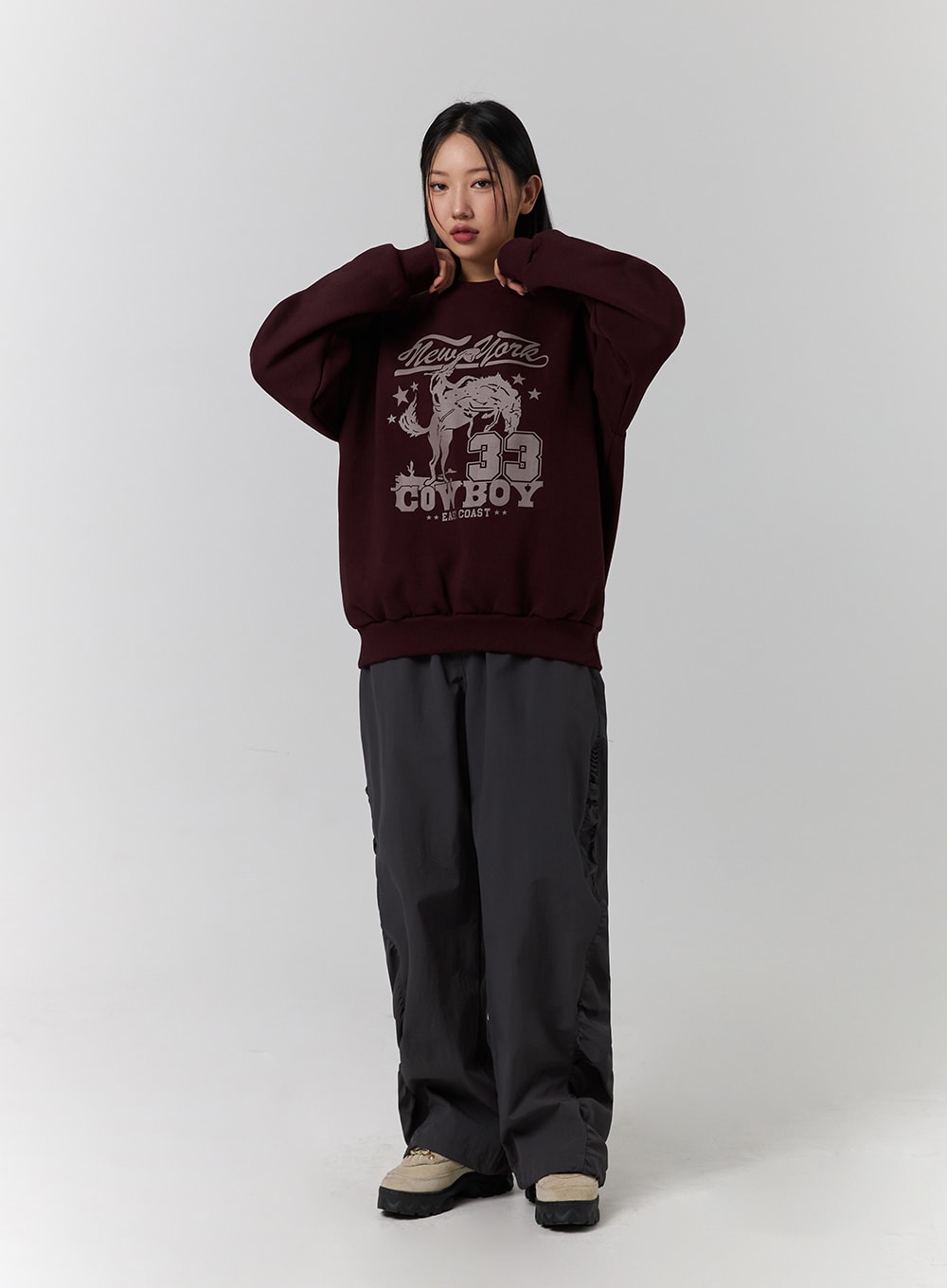 33 Cowboy Oversized Sweatshirt CD329