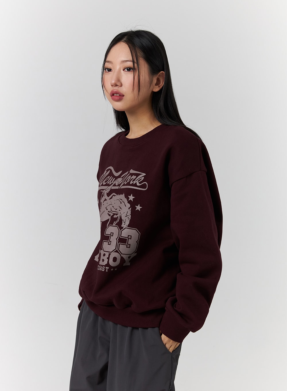 33 Cowboy Oversized Sweatshirt CD329