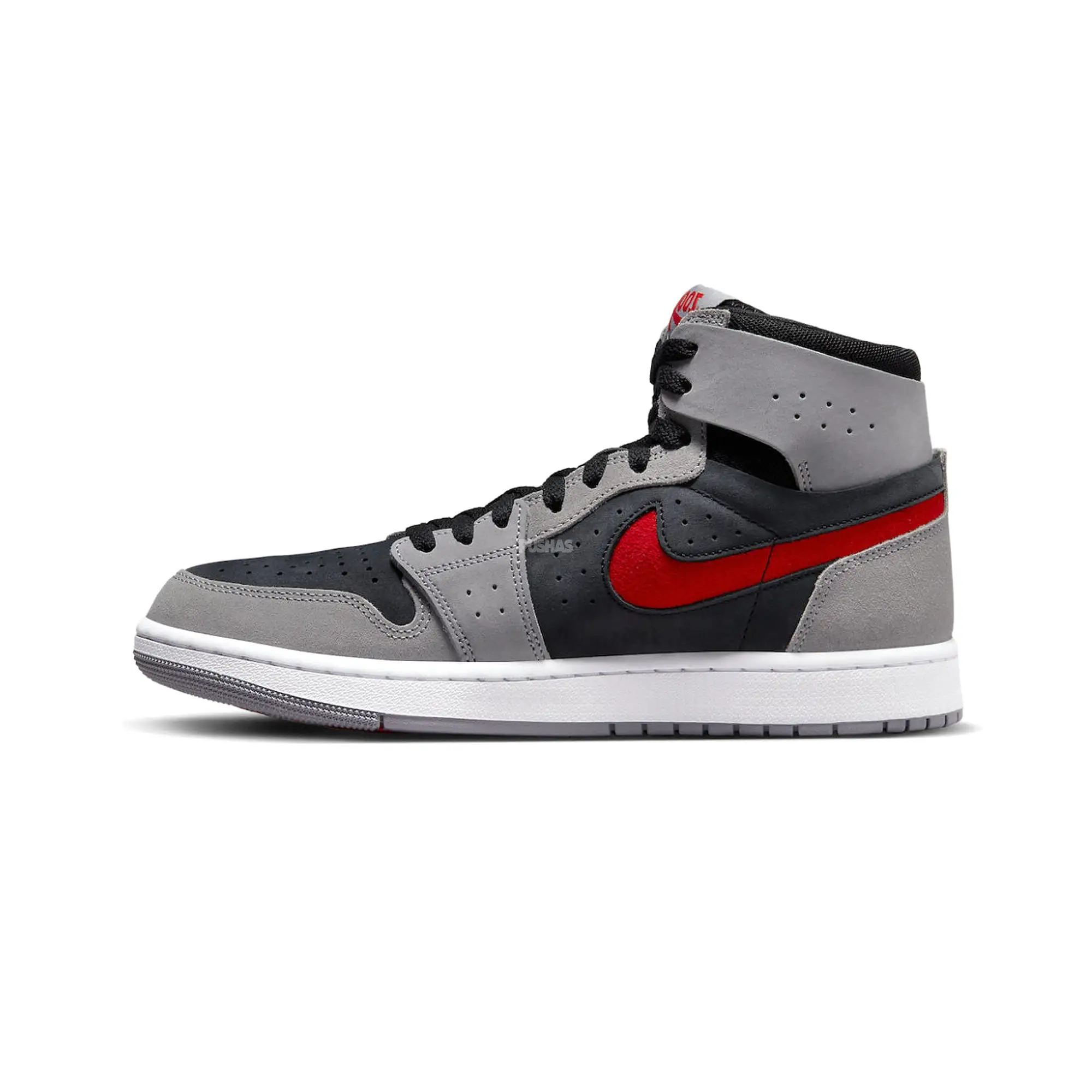 Air Jordan 1 High Zoom Air CMFT 2 'Black Fire Red Cement' (2023)