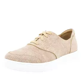 Alegria Men's Flexer Tan Denim Shoe