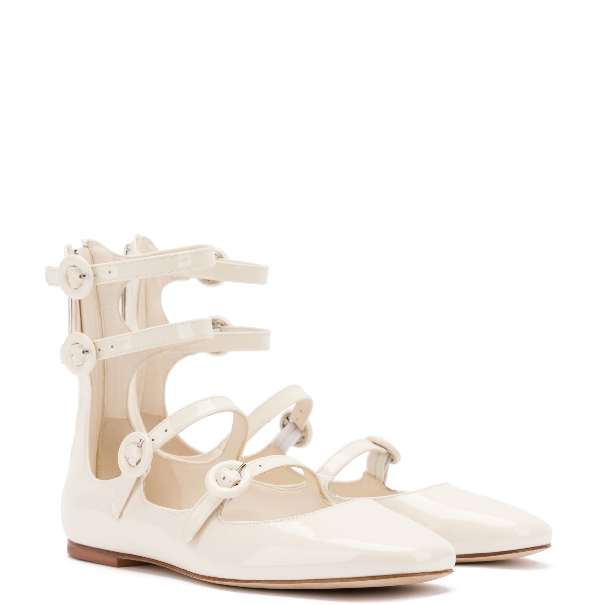 Alexa Flat In Ivory Patent