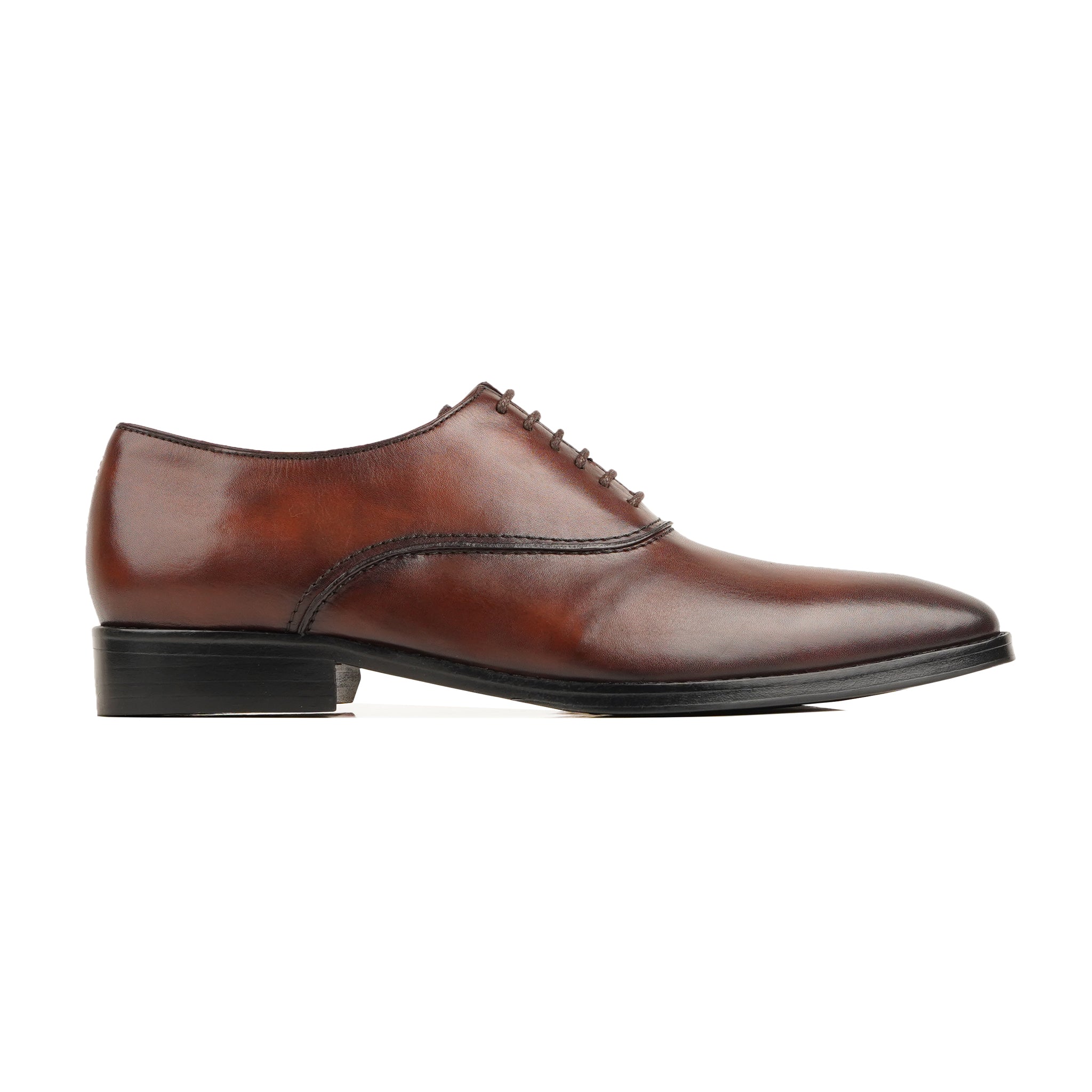 ALUIN - REDDISH BROWN PATINA OXFORD