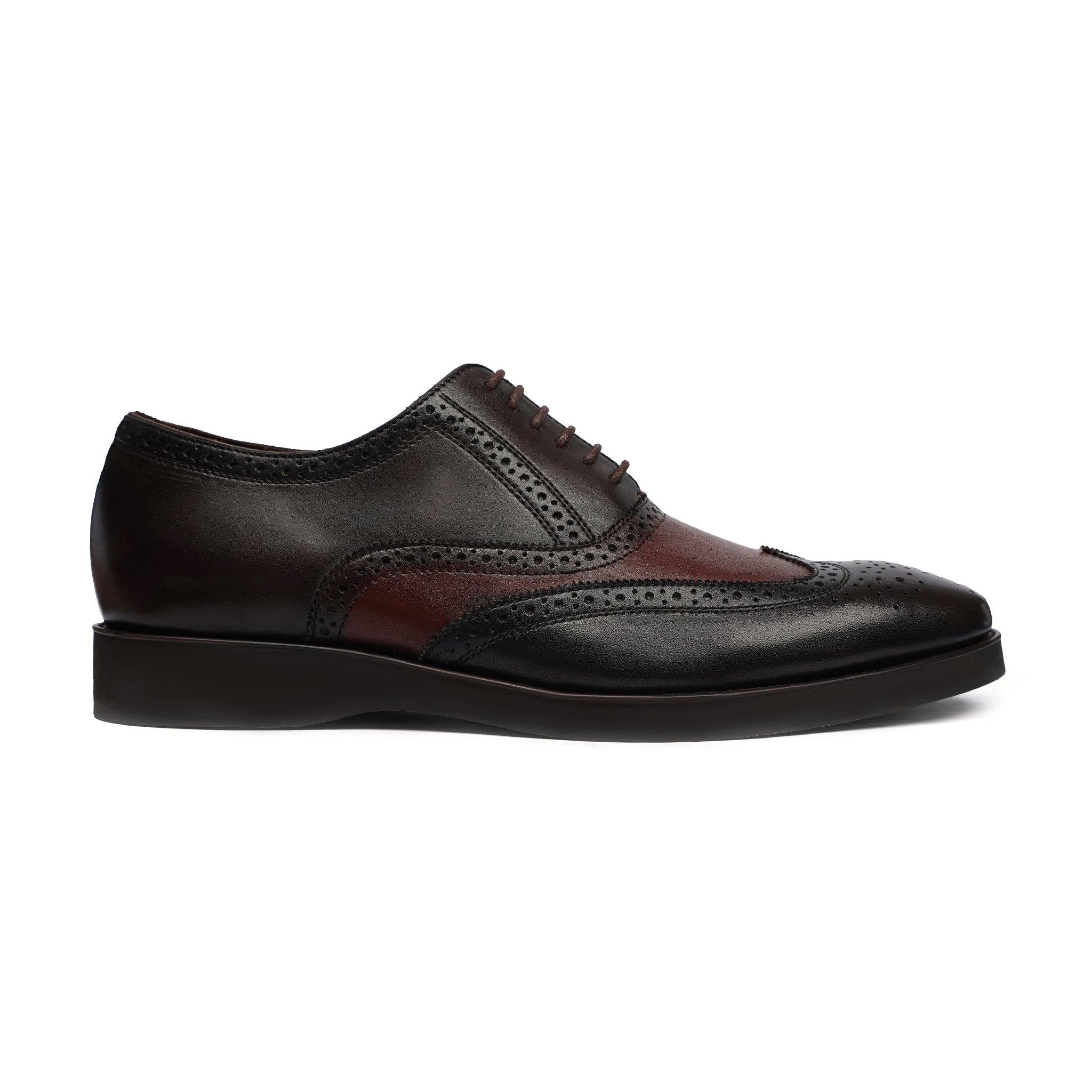 AMBERG - FUSION OF DARK BROWN AND OXBLOOD OXFORD