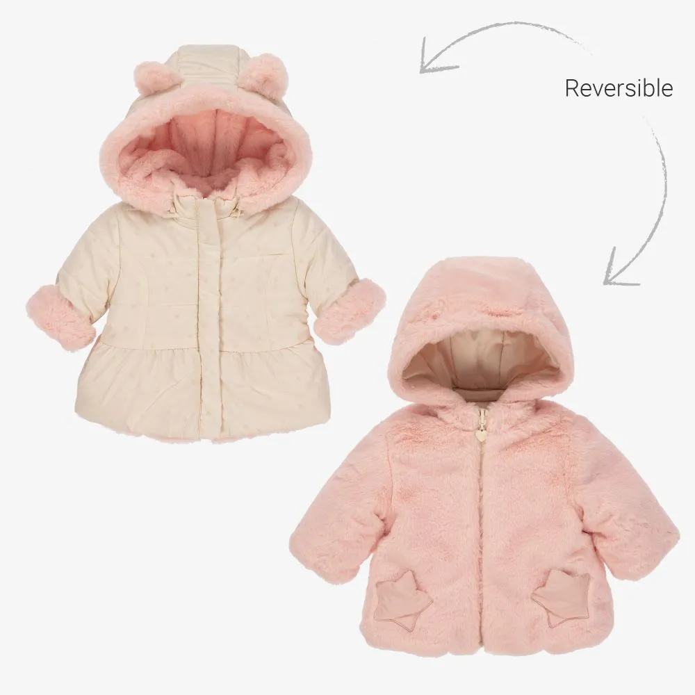 Baby Girls Reversible Coat