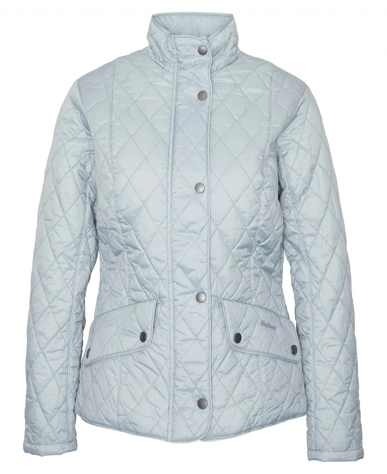 Barbour Flyweight Cavalry Quilt Stone Blue