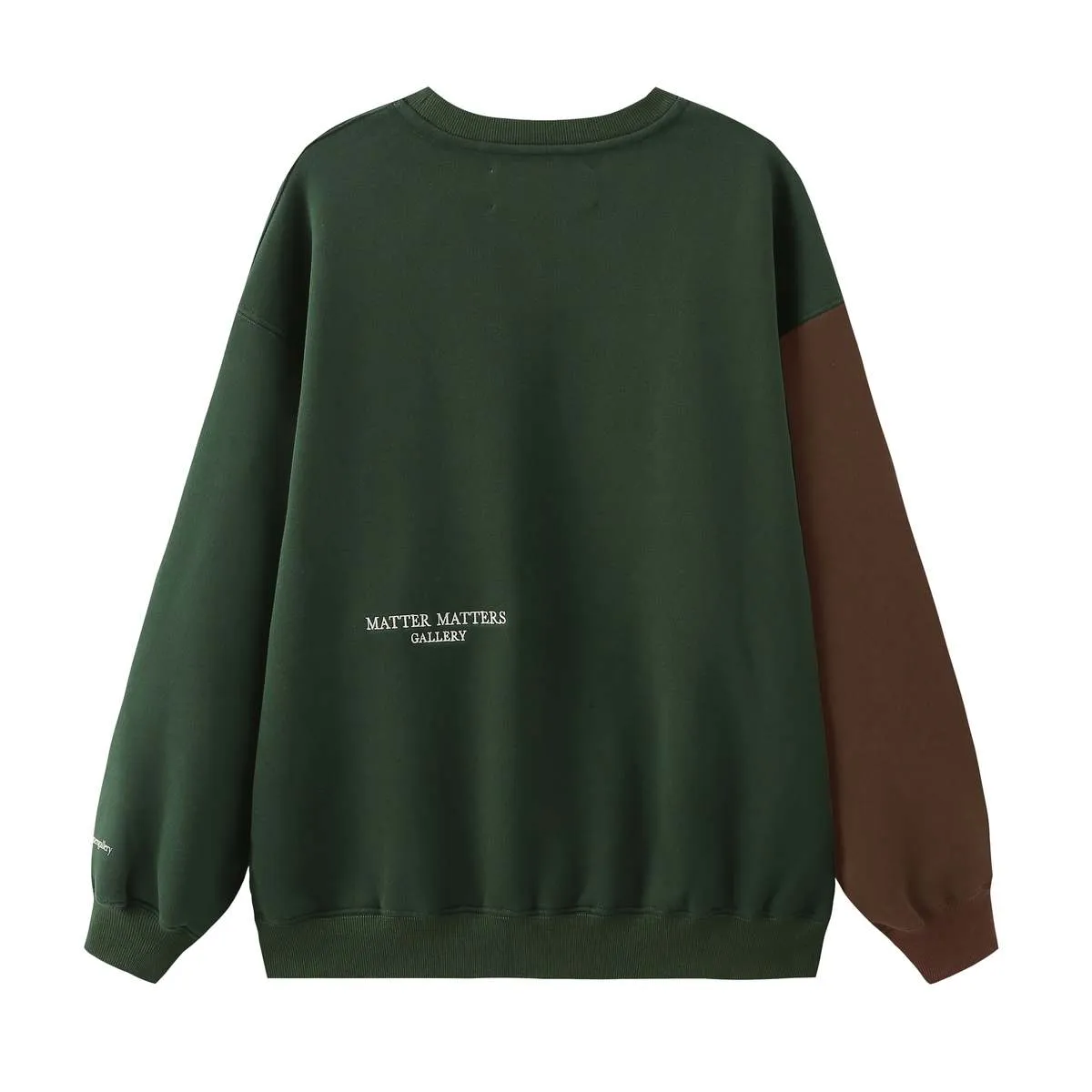 Be Amusing Oversized Sweatshirt - Green