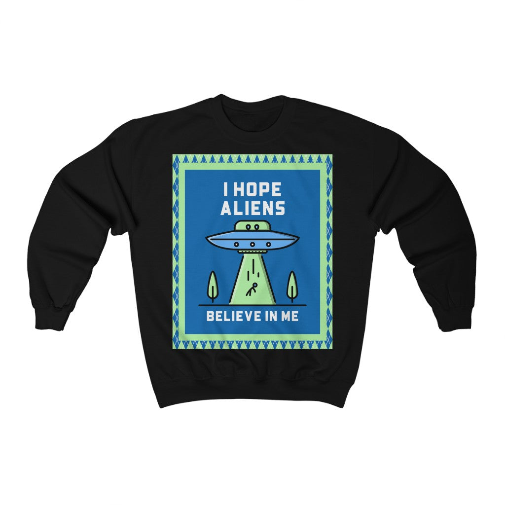 Believe in Me HD Crewneck Sweatshirt