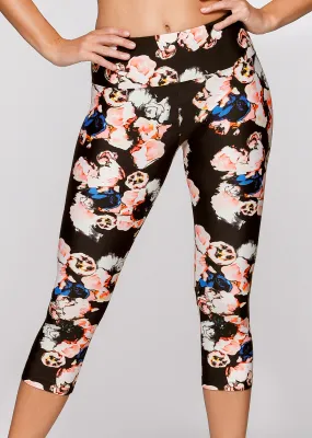 Blossom Active Core 7/8 Tight | Gothic Blossom Print | 7/8 | Lorna Jane New Zealand