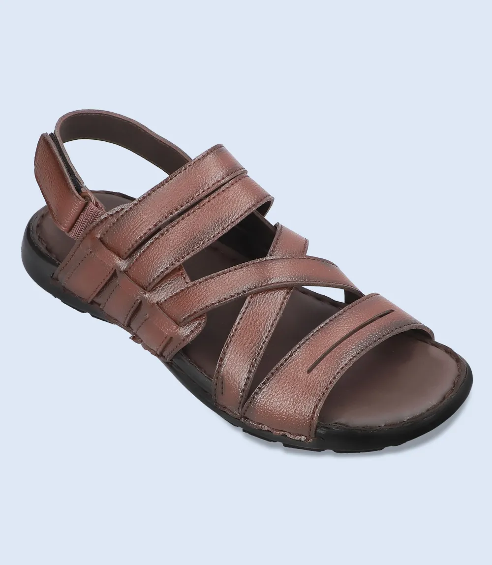 BM6212-BROWN-Men Sandal