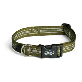 Chaco Moss Reflective Dog Collar