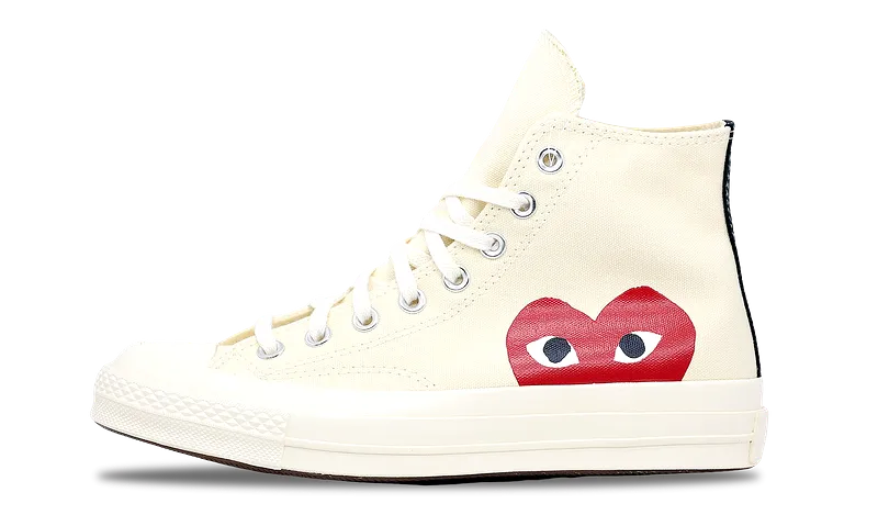 Comme Des Gar??ons Play x Chuck Taylor All Star High White