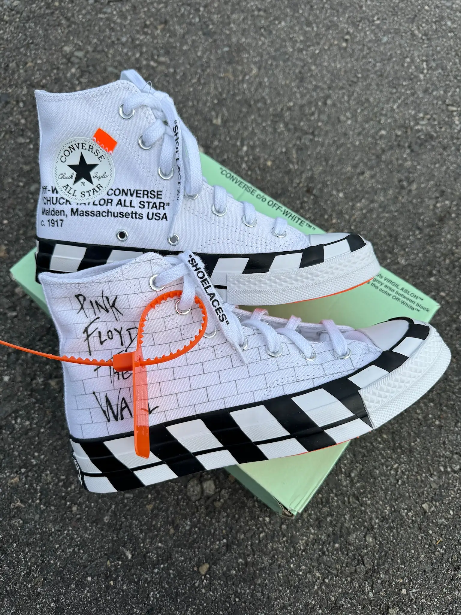 Converse Chuck Taylor All Star 70 Hi Off-White - 7w - Custom Order - Invoice 2 of 2