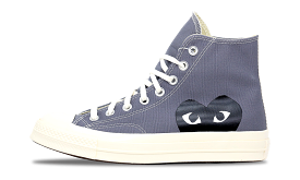 Converse Chuck Taylor All-Star 70s Hi Comme des Garcons PLAY Grey