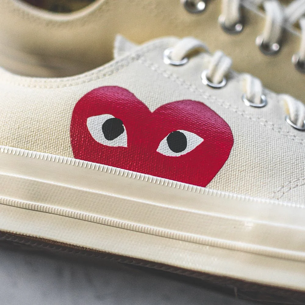 Converse Chuck Taylor All-Star 70s Ox Comme des Garcons PLAY White