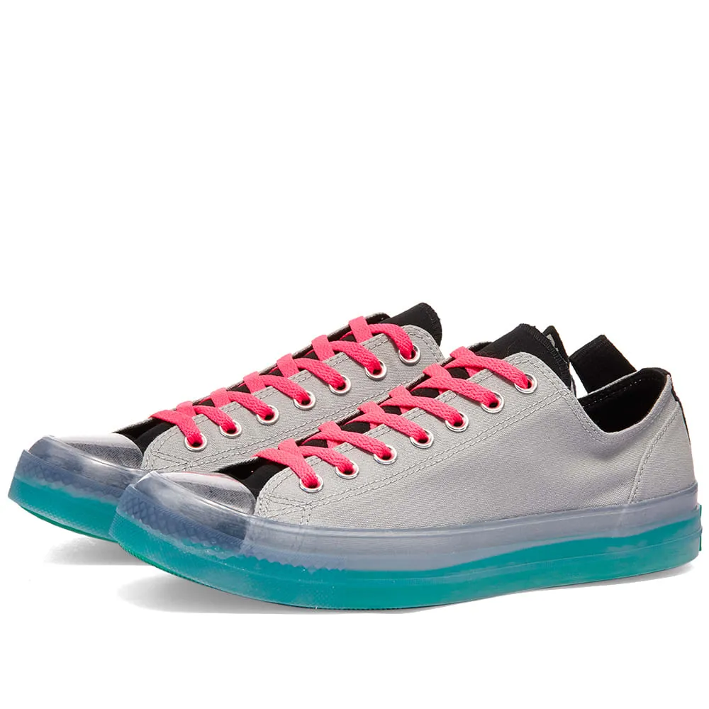 Converse Chuck Taylor All Star CX Ox 'Pull Tab'Ash Stone, Black Hyper Pink