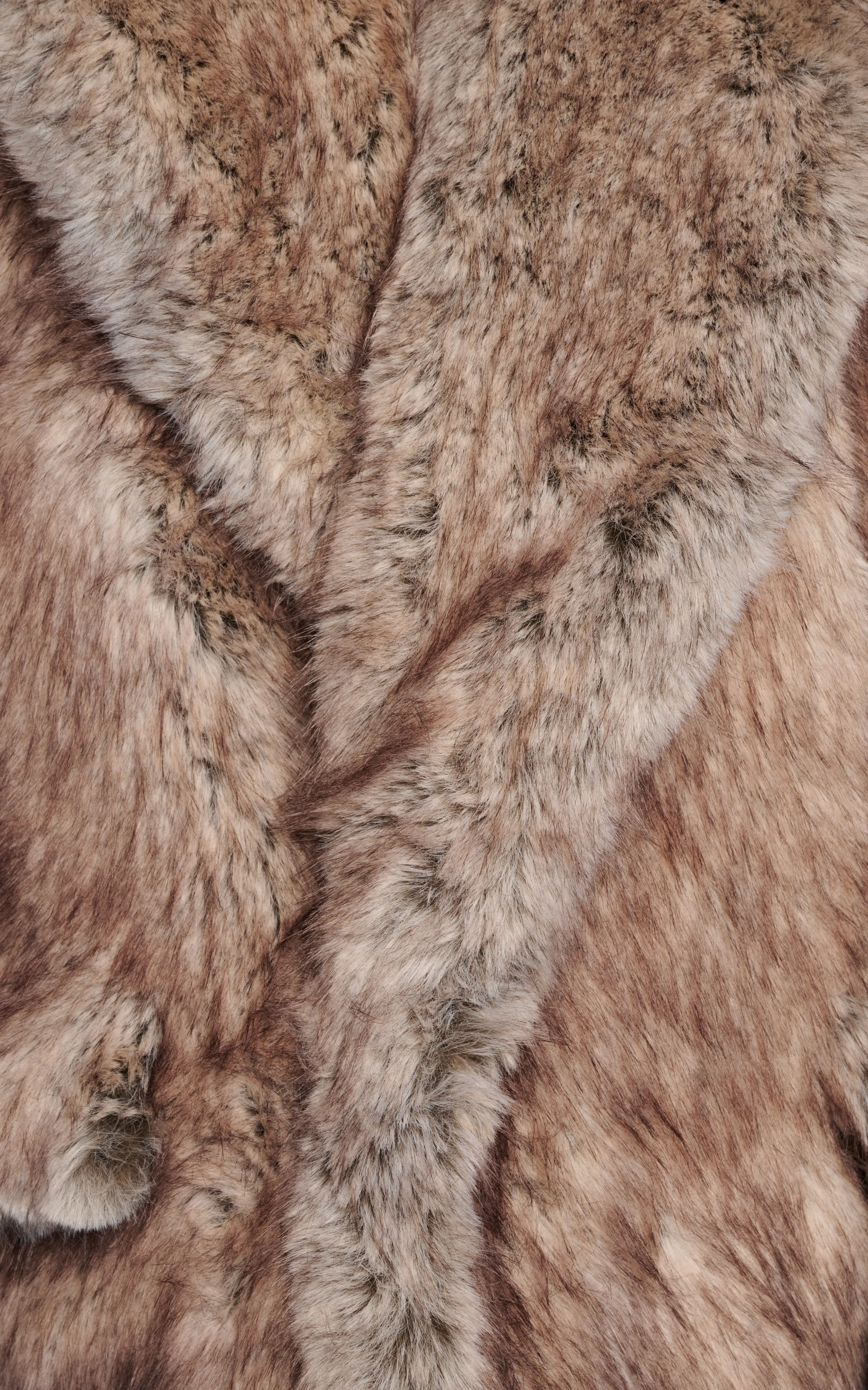 Coperni Dip-Dyed Vegan Fur Coat