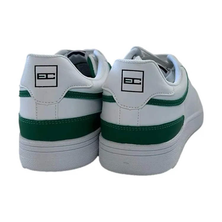 Enrico Coveri 414309 Champion Sneakers Uomo Stringate Bianco Verde