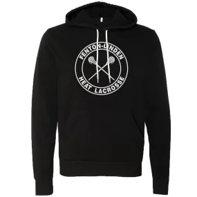 Fenton/Linden Lacrosse -Circle Heat Logo - Black Sponge Hoody