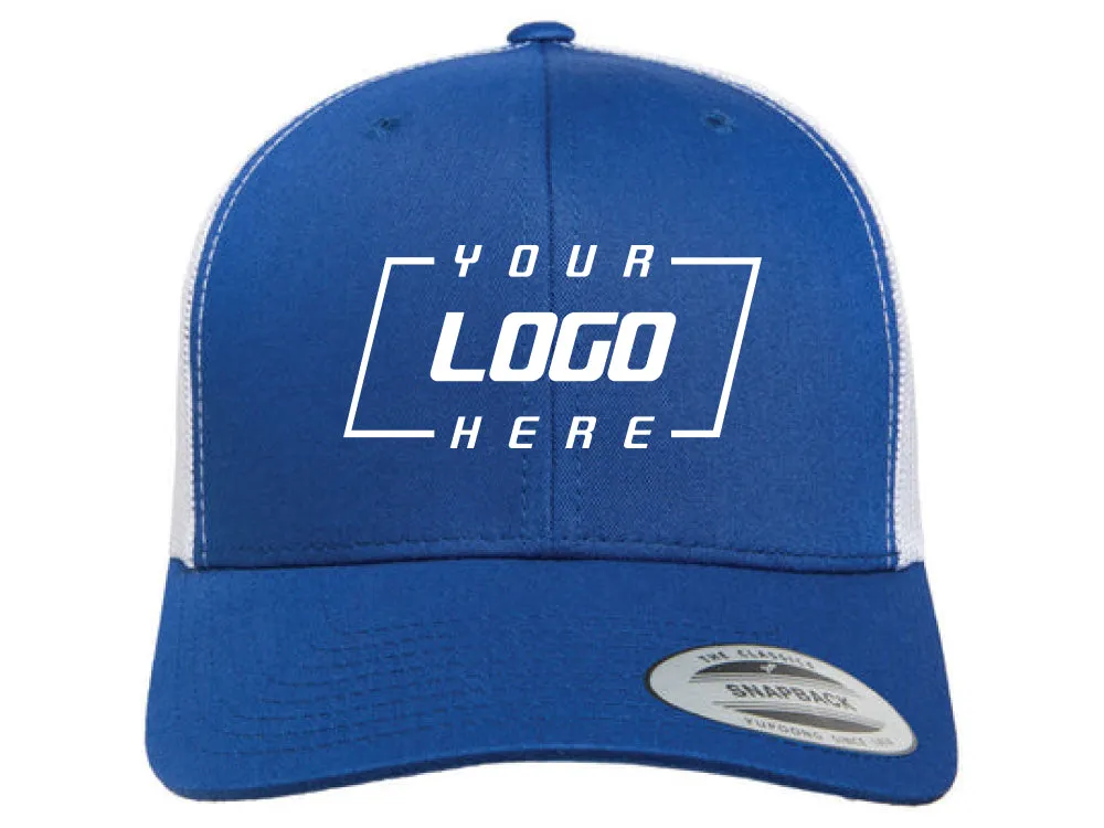 Flexfit Fan Trucker - Royal Blue/White