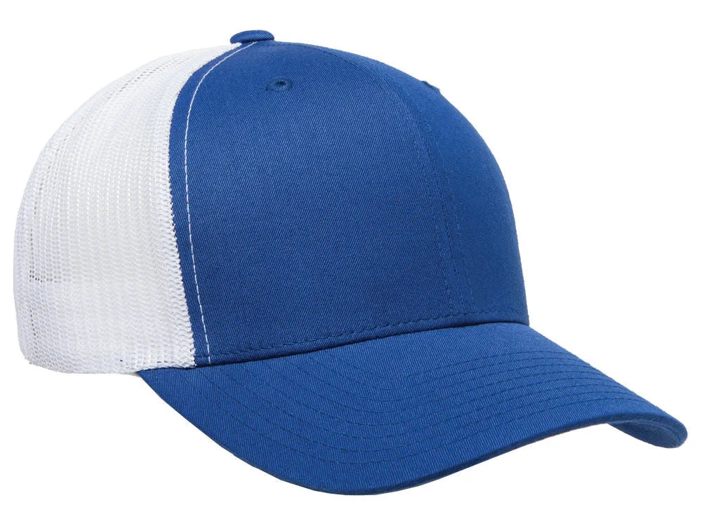 Flexfit Fan Trucker - Royal Blue/White