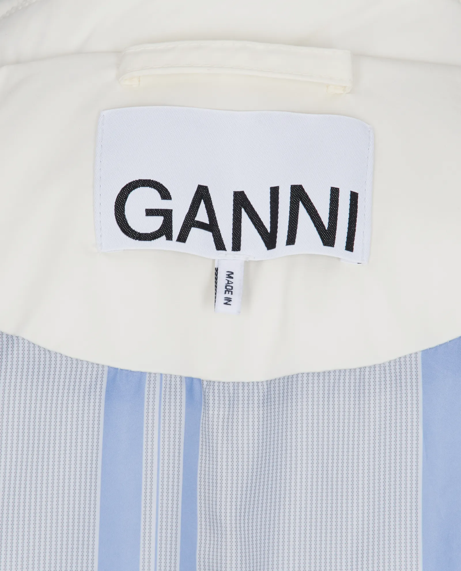 Ganni Padded Long Coat