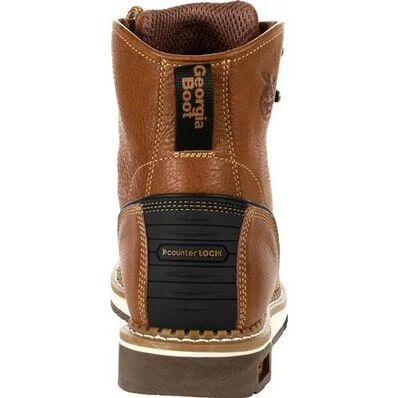 Georgia Men's AMP LT Wedge Work Boot in Brown