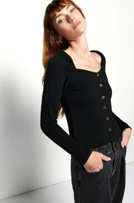 Harper Top in Black