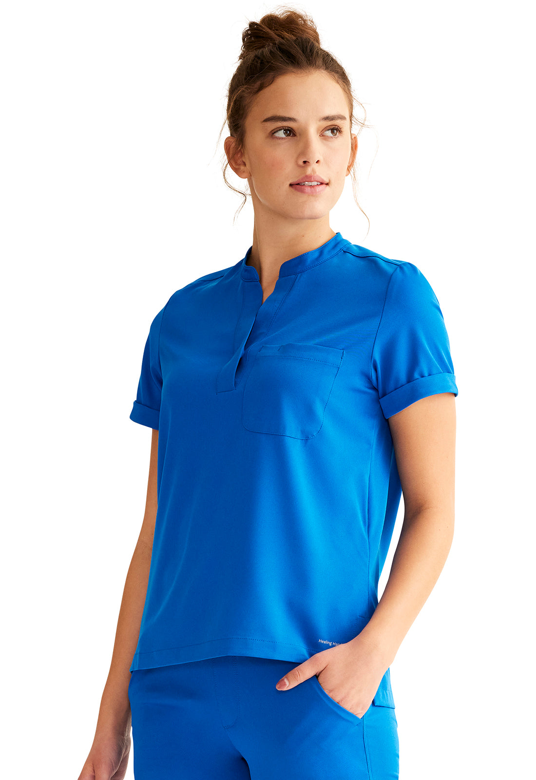 Healing Hands HH Works HH650 Women's Macy Tuckable Scrub Top