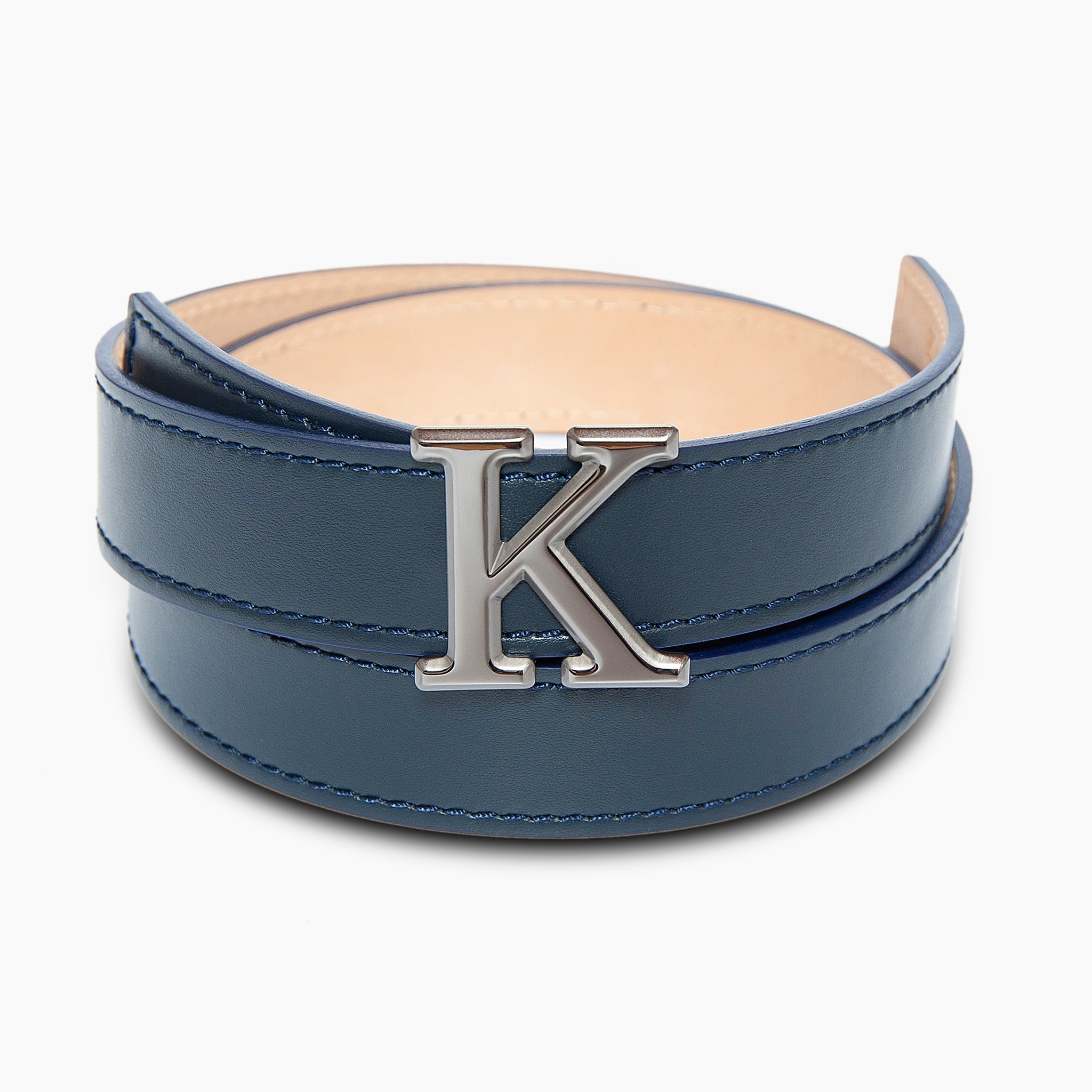 K Logo belt buckle and strap (testa di moro) *