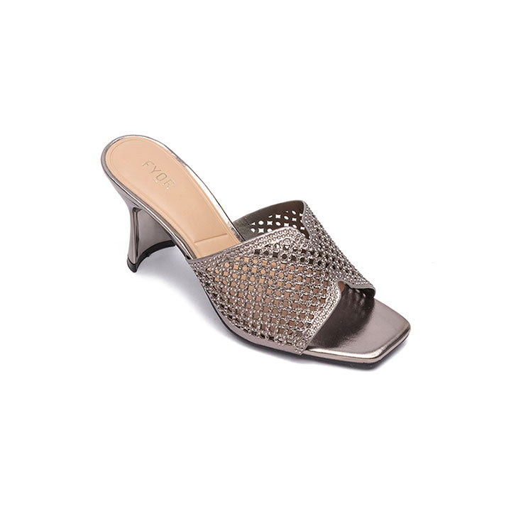 Laser Cut Diamante Sandal BB 38