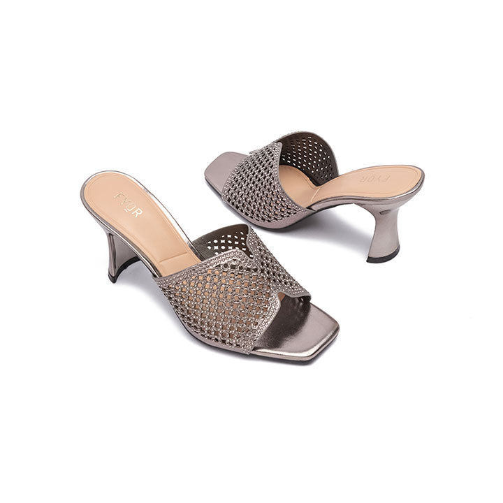 Laser Cut Diamante Sandal BB 38