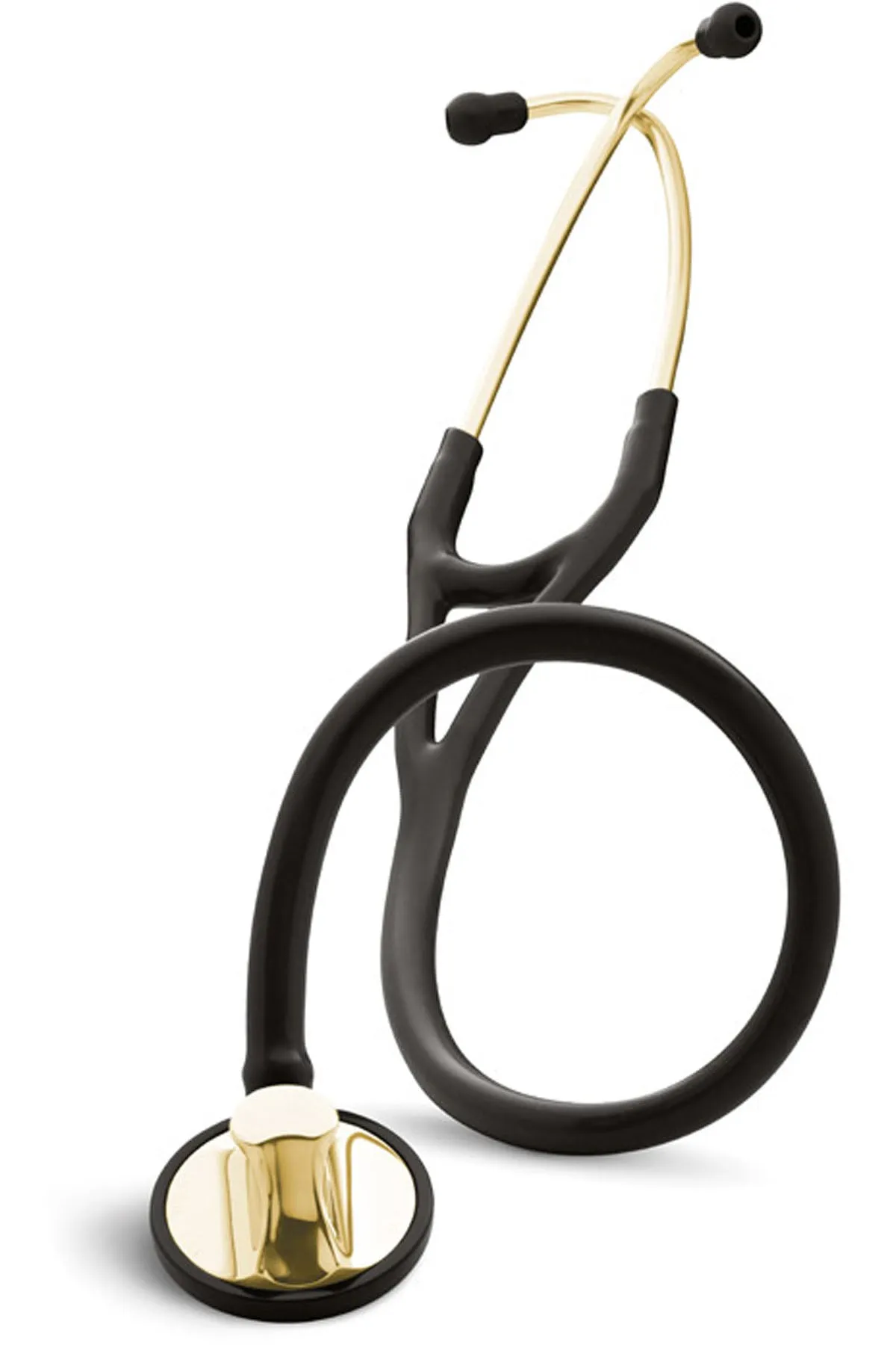 Littmann Master Cardiology Brass Finish in Black