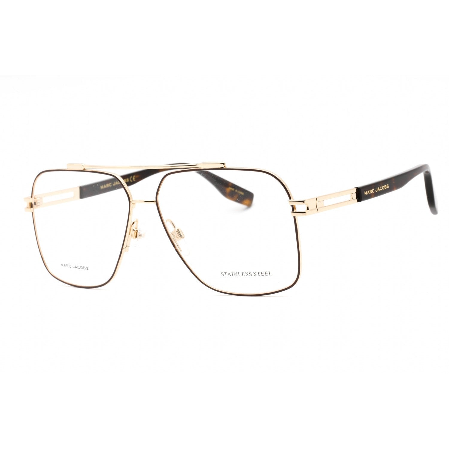 Marc Jacobs MARC 634 Eyeglasses Gold Brown / Clear Lens