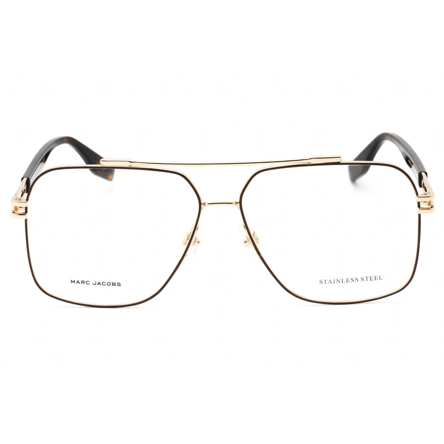 Marc Jacobs MARC 634 Eyeglasses Gold Brown / Clear Lens