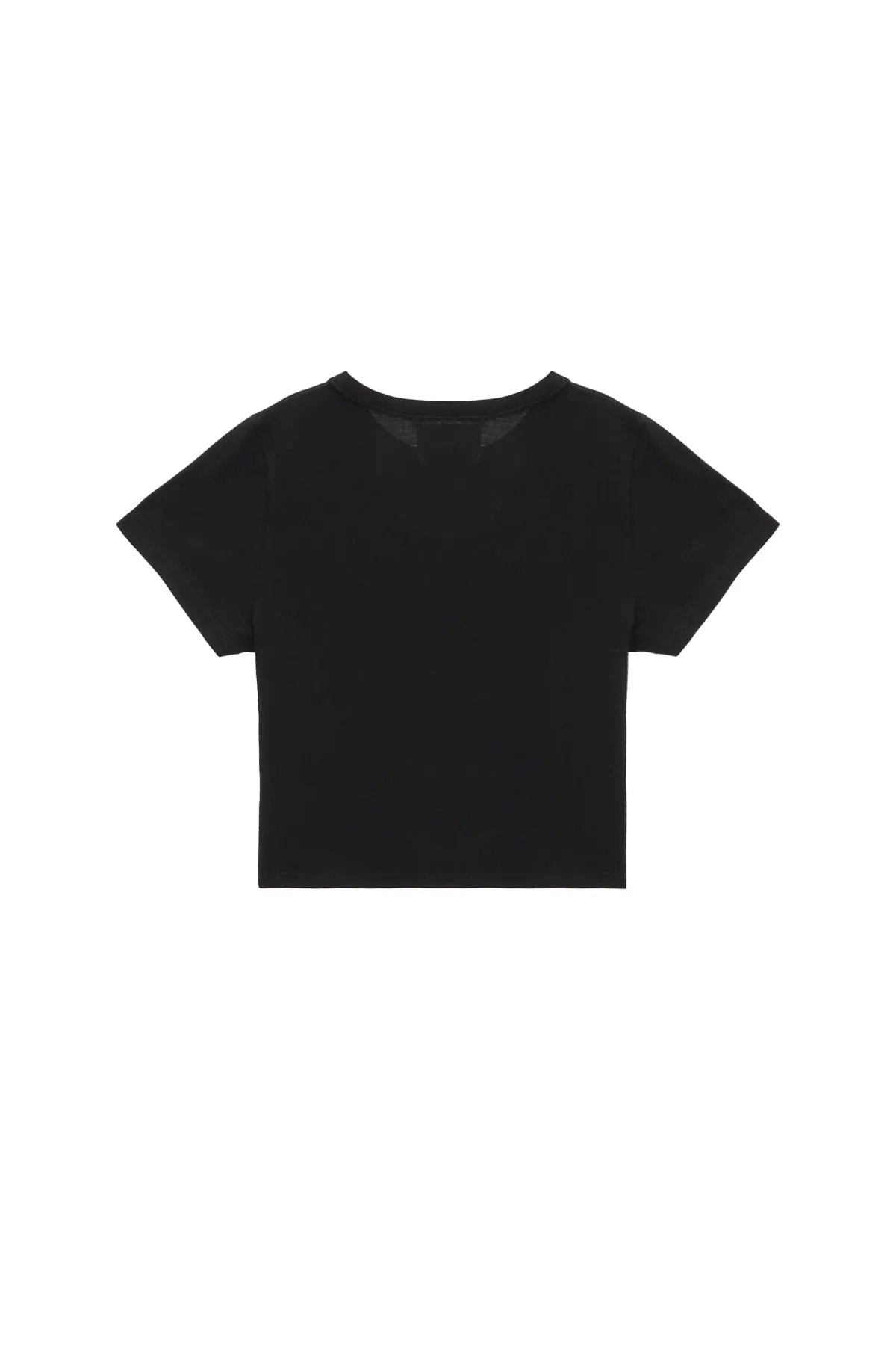 MATIN LOGO CROP TOP IN BLACK