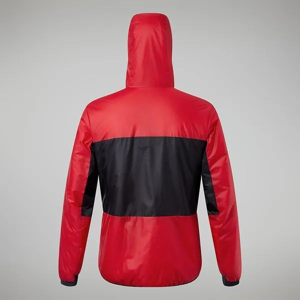 Men's MTN Arete LB Synthetic Hoody - Red/Black