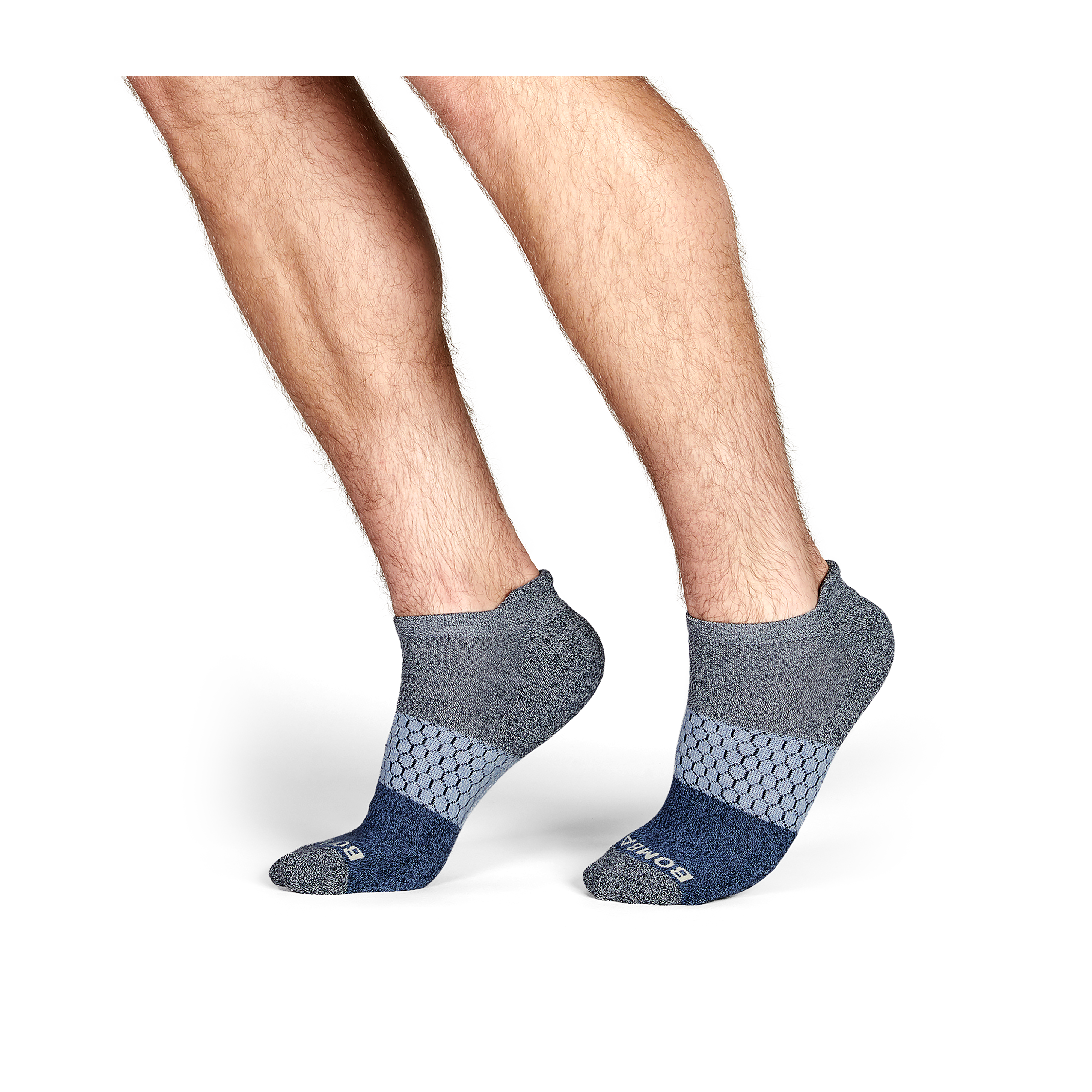 Men's Tri-Block Ankle Socks