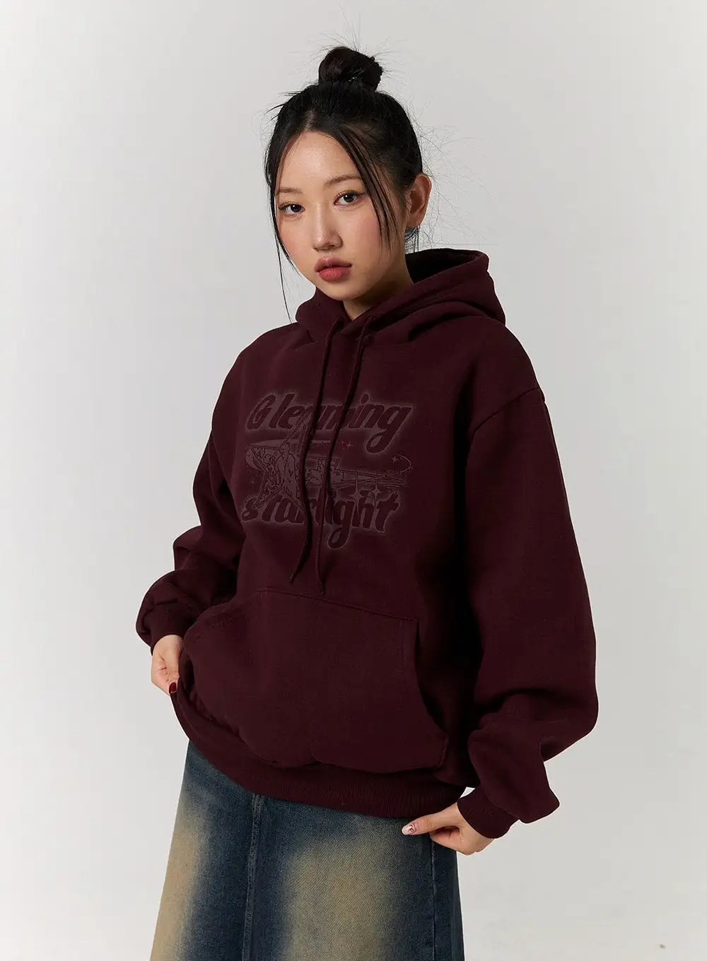 Oversized Graphic Hoodie CD329