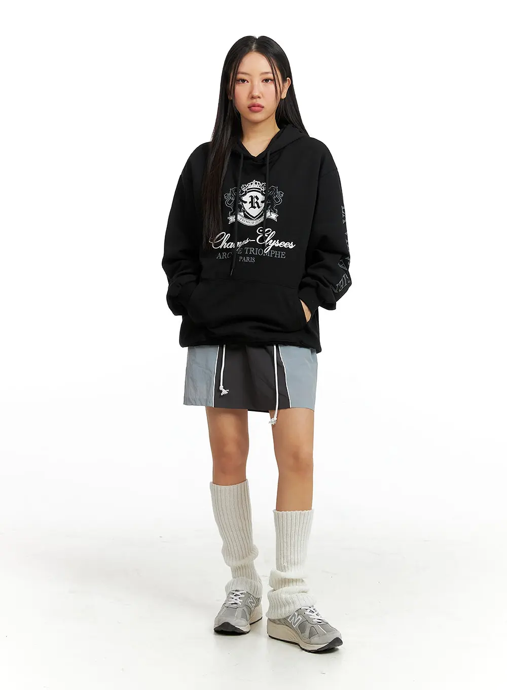 Oversized Graphic Hoodie CF414