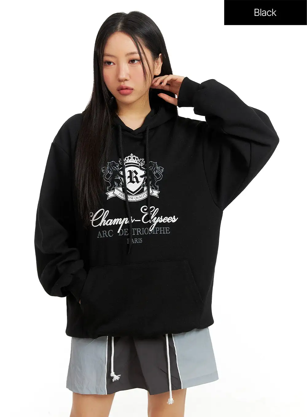 Oversized Graphic Hoodie CF414