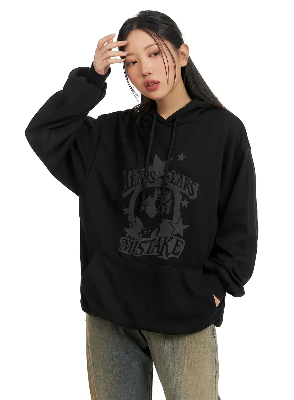 Oversized Graphic Hoodie CM419