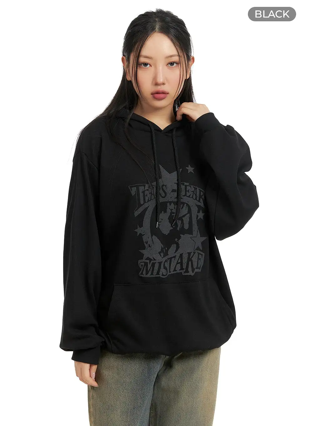 Oversized Graphic Hoodie CM419