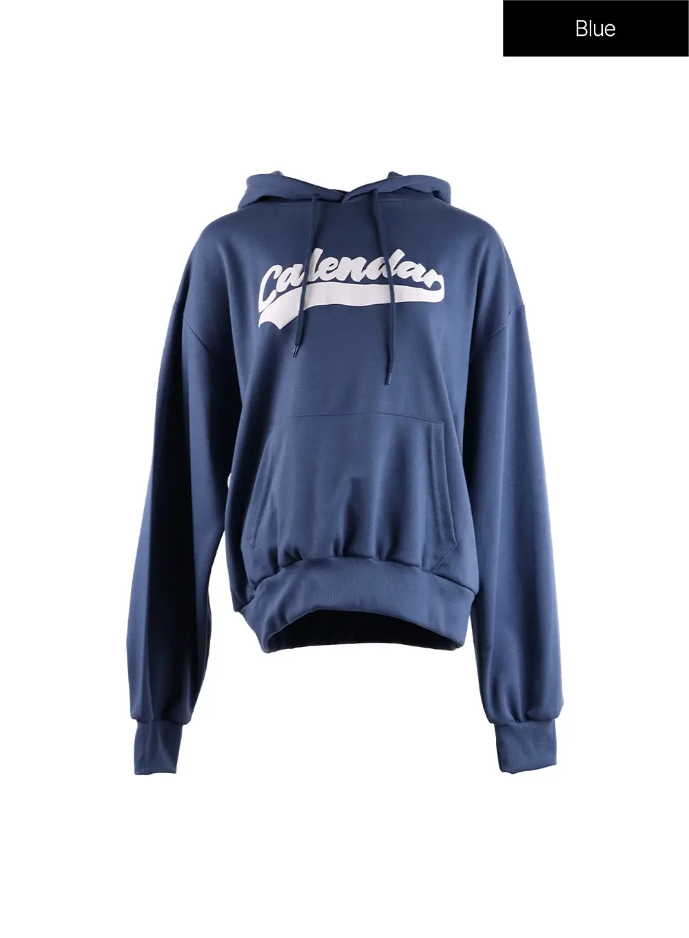 Oversized Graphic Lettering Hoodie IF408