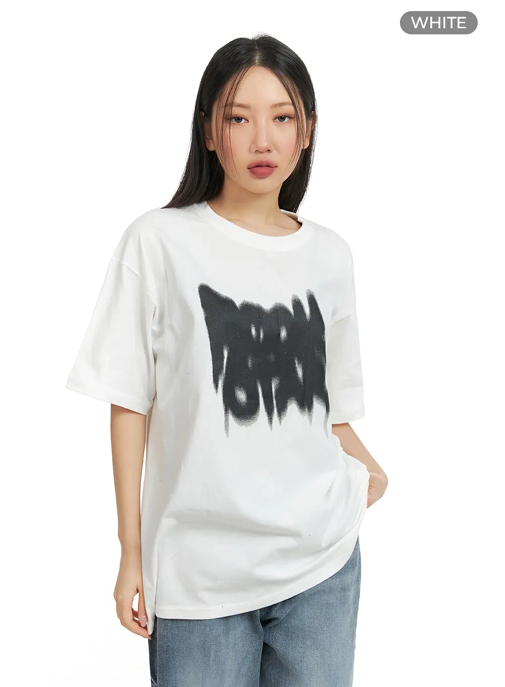 Oversized Graphic Tee CM418