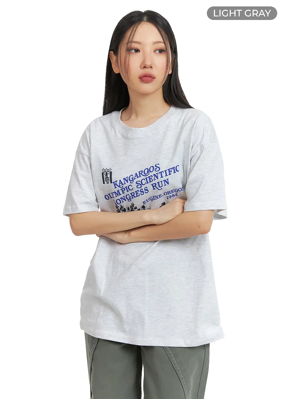 Oversized Graphic Tee CM419