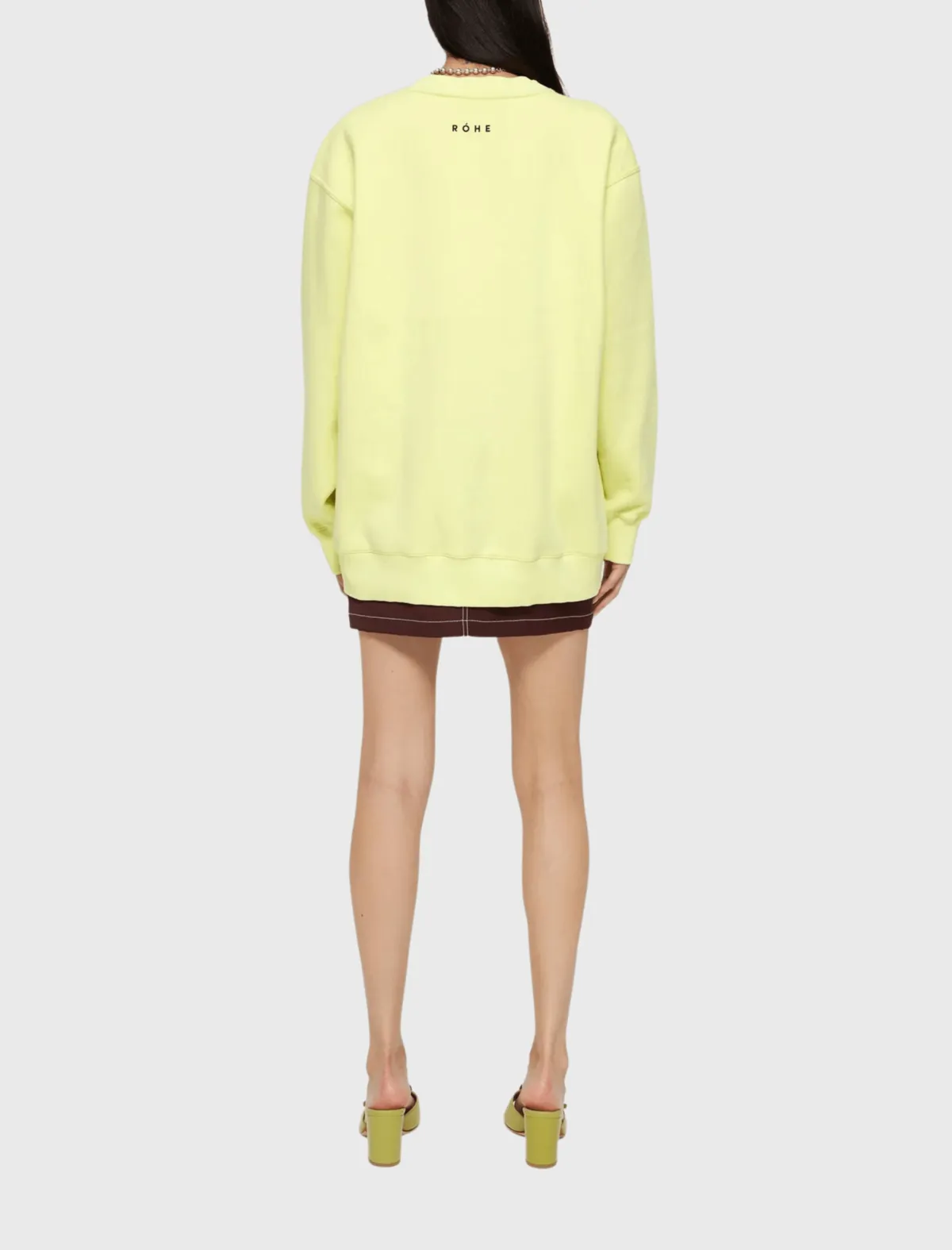 Oversized Sweatshirt - Pastel Lime