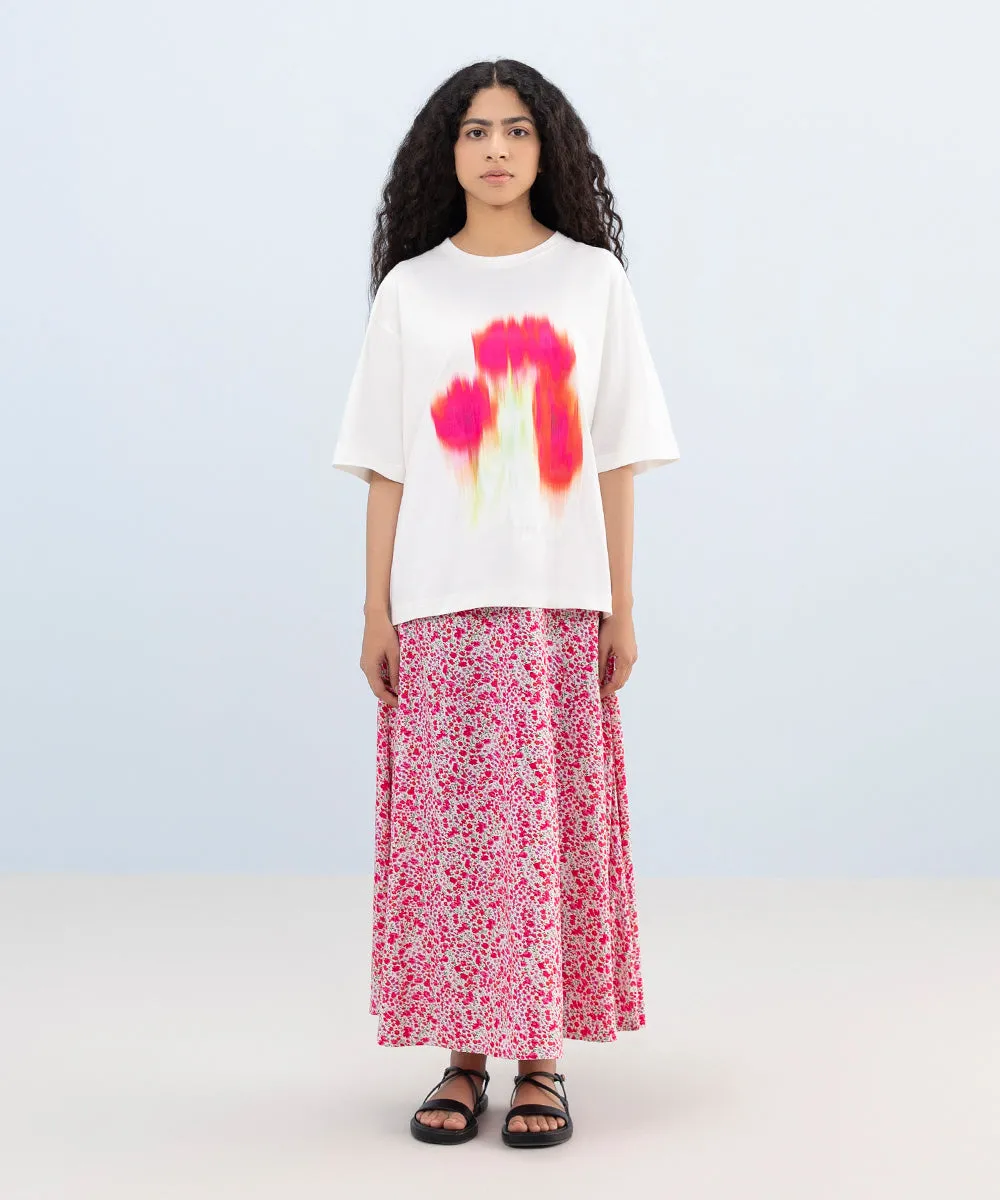 Oversized T-Shirt With Graphic