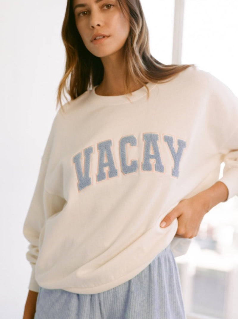 Oversized Vacay Sweatshirt