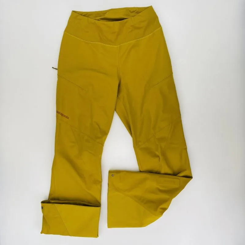 Patagonia  W's Upstride Pants - Pantaloni da escursionismo di seconda mano - Donna - Giallo - S