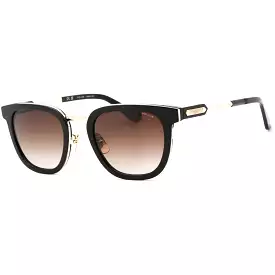 Police SPLF19M Sunglasses Shiny Black / Brown Gradient